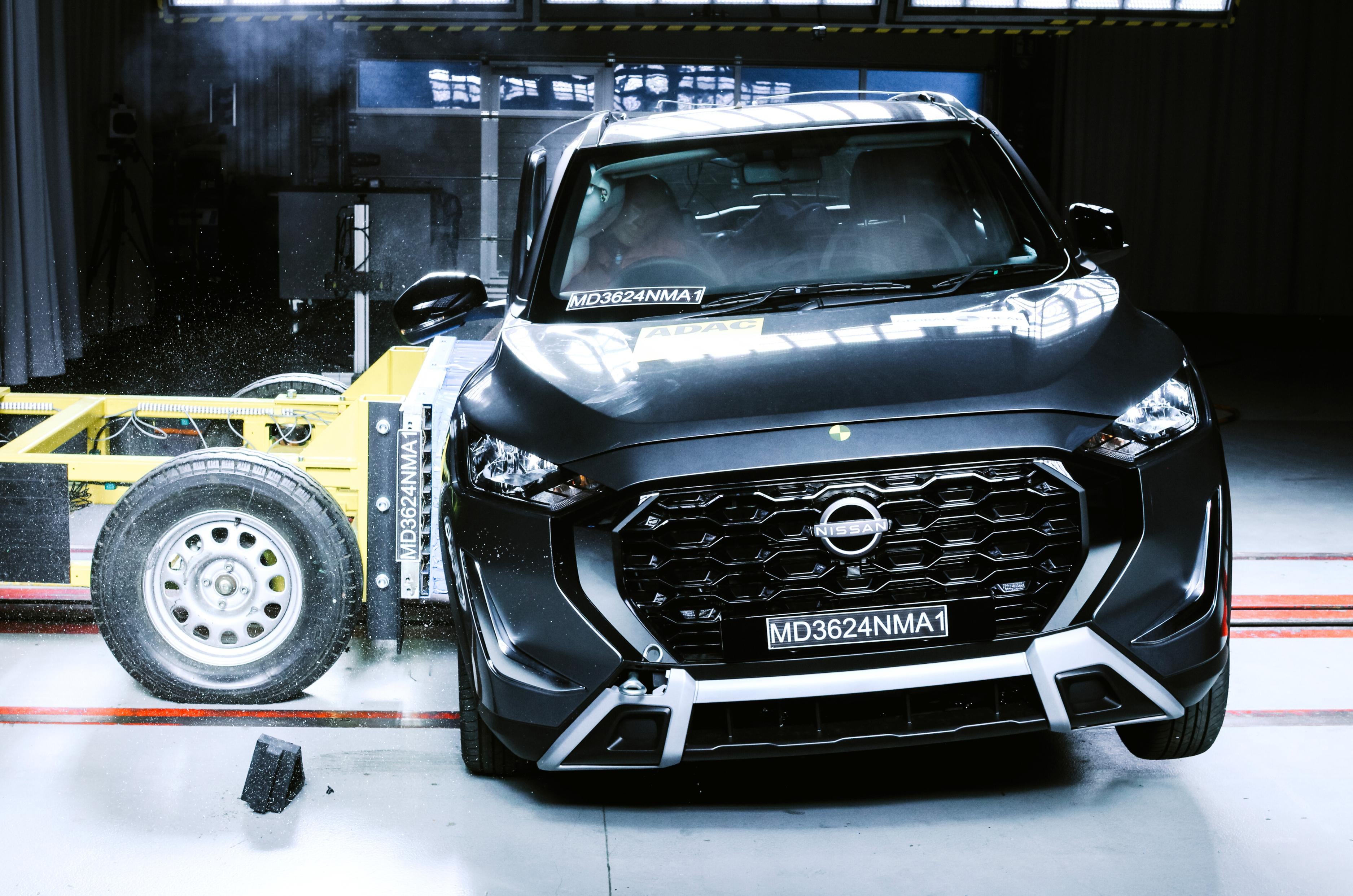 Nissan Magnite side impact test GNACP  